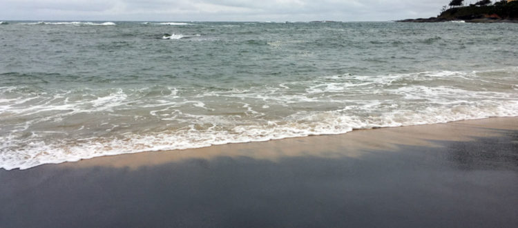 Praia da Areia Preta em Guarapari ES